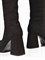 Женские зимние ботфорты до колена на платформе чёрные Chewhite - фото 22125