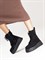 Женские ботинки на платформе черного цвета Chewhite - фото 22307
