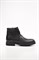 Зимние мужские ботинки из натуральной черной кожи Chewhite - фото 23051