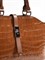 Женская сумка с тиснением коричневого цвета Chewhite - фото 23282