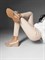 Женские демисезонные кроссовки бежевого цвета Chewhite - фото 23657