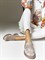 Женские пенни-лоферы бежевого цвета Chewhite - фото 23987