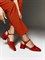 Женские слингбэки красного цвета Chewhite - фото 24070
