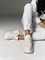 Женские демисезонные кроссовки белого цвета Chewhite - фото 24225