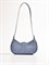 Женская сумка-багет голубого цвета Chewhite - фото 24406