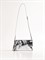 Женская сумка кросс-боди серебряного цвета Chewhite - фото 24419