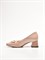 Женские туфли бежевого цвета с квадратным мысом Chewhite - фото 24450