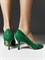 Туфли-лодочки из натуральной зеленой замши Chewhite - фото 24475