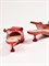 Женские летние слингбэки красного цвета Chewhite - фото 24648