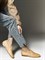Классические женские лоферы карамельного цвета Chewhite - фото 24916