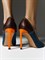 Женские туфли-лодочки с фактурой под деним Chewhite - фото 25041