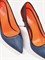 Женские туфли-лодочки с фактурой под деним Chewhite - фото 25045