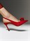 Женские туфли слингбэки красного цвета Chewhite Limited - фото 25106