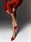 Женские туфли слингбэки красного цвета Chewhite Limited - фото 25107