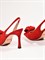 Женские туфли слингбэки красного цвета Chewhite Limited - фото 25112
