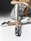 Женские лоферы серебряного цвета Chewhite - фото 25609
