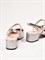 Женские слингбэки серебряного цвета Chewhite - фото 26156