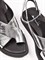 Женские сандалии серебряного цвета Chewhite - фото 26334