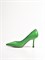 Женские туфли зеленого цвета из натуральной кожи Chewhite - фото 26352
