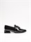 Женские туфли черного цвета с акцентной пряжкой Chewhite - фото 26360