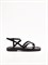 Женские летние сандалии черного цвета Chewhite - фото 26487
