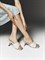 Женские мюли кремового цвета на каблуке Chewhite - фото 26505