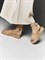 Женские сандалии из натуральной бежевой замши Chewhite - фото 26796