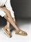 Женские сандалии цвета хаки на липучках Chewhite - фото 26810