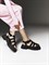 Женские сандалии черного цвета на платформе Chewhite - фото 26865