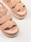 Женские сандалии из натуральной бежевой замши Chewhite - фото 26871