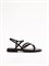 Женские сандалии черного цвета Chewhite - фото 26923