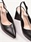 Женские слингбэки черного цвета на каблуке Chewhite - фото 27009