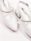 Женские слингбэки белого цвета на каблуке Chewhite - фото 27015