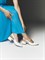 Женские слингбэки белого цвета на каблуке Chewhite - фото 27017