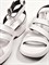 Женские сандалии белого цвета на платформе Chewhite - фото 27046