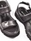 Женские сандалии черного цвета Chewhite - фото 27102