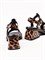 Женские босоножки с леопардовым принтом Chewhite - фото 27530