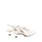 Женские слингбэки белого цвета Chewhite Premium - фото 43447