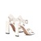 Женские босоножки белого цвета Chewhite Premium - фото 43961