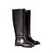 Женские демисезонные сапоги черного цвета - фото 48120