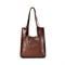 Женский шоппер коричневого цвета Chewhite - фото 49162