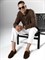 Мужские коричневые лоферы Chewhite - фото 52510