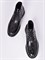 Кожаные ботинки чёрного цвета на высокой подошве - фото 5657