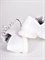 Белоснежные туфли из натуральной кожи с разноцветной шнуровкой - фото 5919