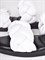 Кожаные сабо белого цвета с переплетенными ремешками - фото 6003