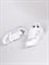Летние кроссовки из белой натуральной кожи с текстильной сеткой - фото 6099