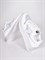 Летние кроссовки из белой натуральной кожи с текстильной сеткой - фото 6103