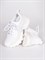 Белые летние кроссовки из натуральной кожи на оригинальной подошве - фото 6225