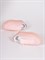 Стильные кожаные кеды розового оттенка с перфорацией - фото 6400