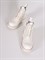 Демисезонные женские ботинки белого цвета Chewhite - фото 6990
